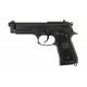 Страйкбольный пистолет Beretta M9, Gas, черный, металл M9.GAS (KJW)